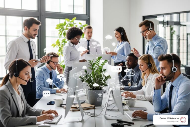 hosted VoIP for business